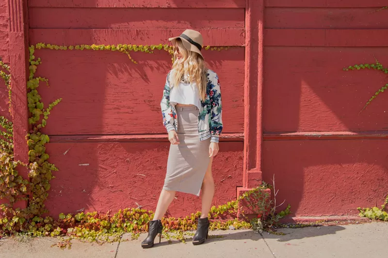 Image: Styled with $30 of secondhand clothing by Colleen Coughlin of the Full Edit.