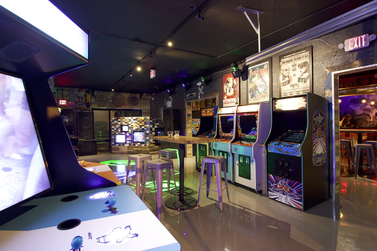 Fort Lauderdale's Glitch Bar is a gamer's heaven.