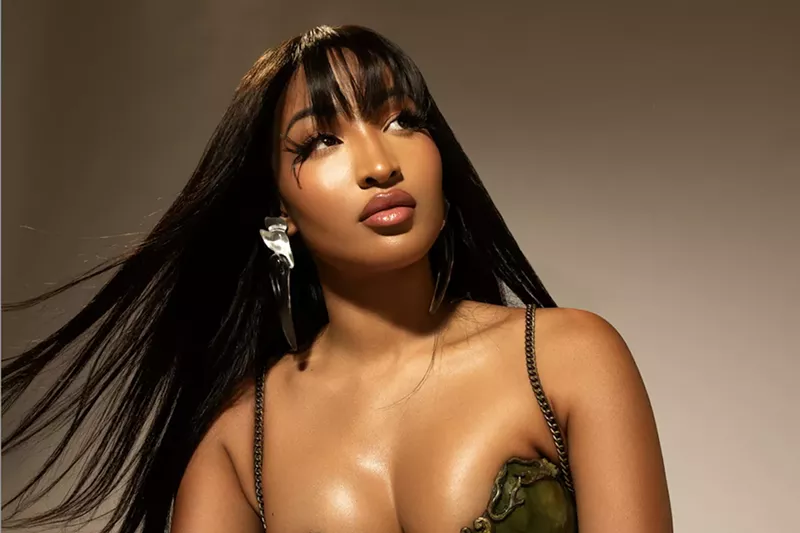 Image: Portrait of Jamaican singer Shenseea
