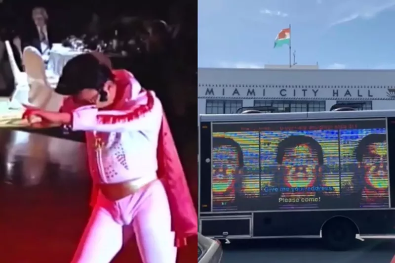Image: Crotch shots, bottom-spanking, 911 audio were just some of the theatrical events at Monday's special meeting at Miami City Hall.