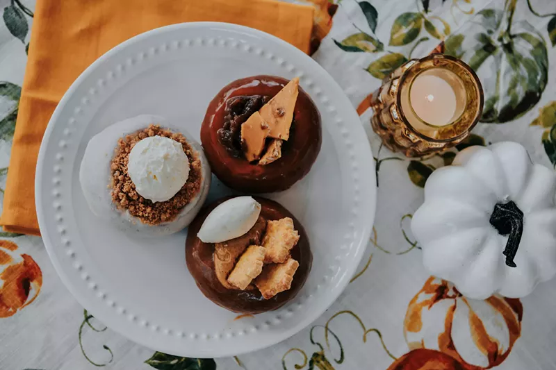 Image: Thanksgiving doughnuts from the Salty Donut.