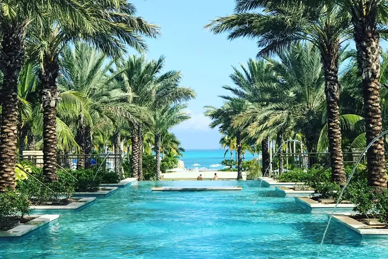 Image: The SLS Baha Mar offers scenic vistas.
