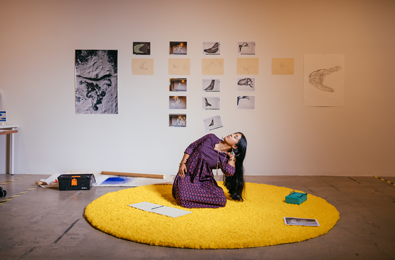 Image: Portrait of artist Smita Sen