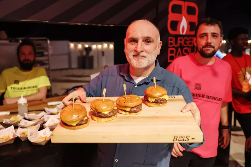 Image: José Andrés at Burger Bash