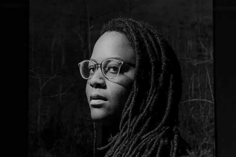 Image: Poet, spoken-word artist, and teaching artist Arsimmer McCoy will premiere her poetry-driven stage play I'm So Depressed at Here & Now.