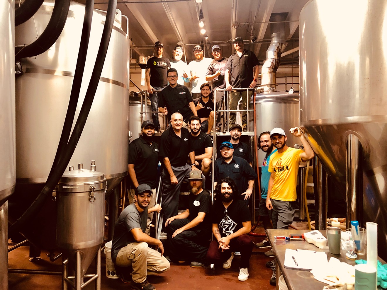 The Onward Together brew crew.
