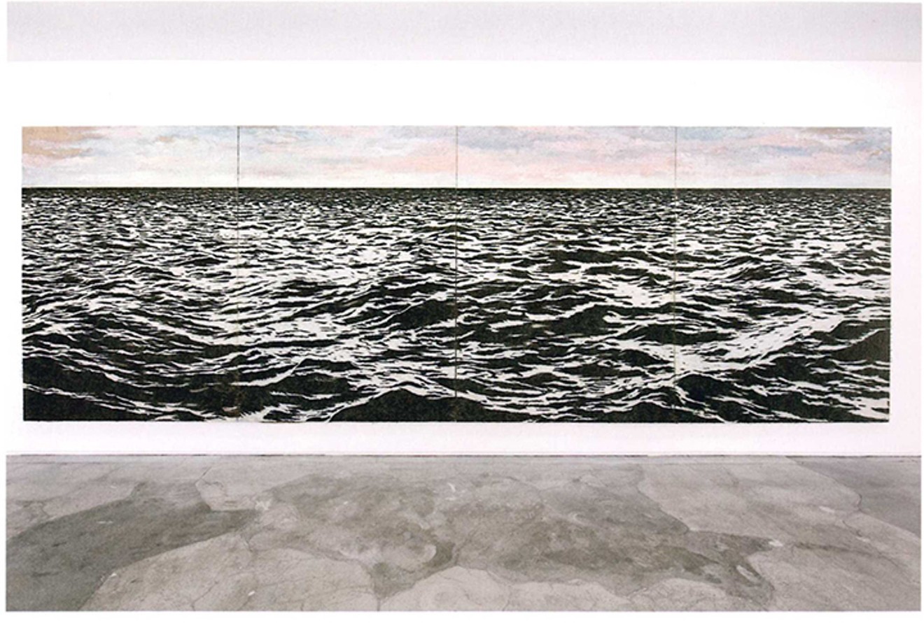 Yoan Capote's "Island (sea-escape)" (2010) is on view at PAMM.