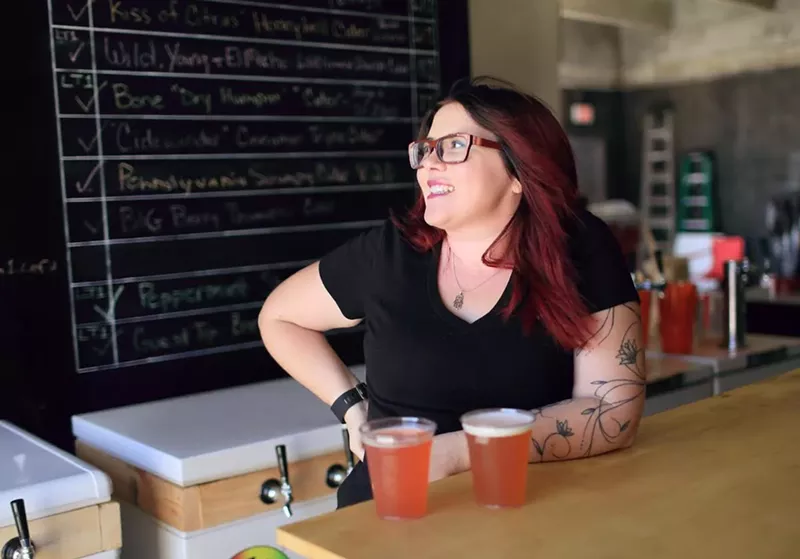 Image: Accomplice Brewery & Ciderworks cofounder Felonice Merriman is one of South Florida's craft beer pioneers.