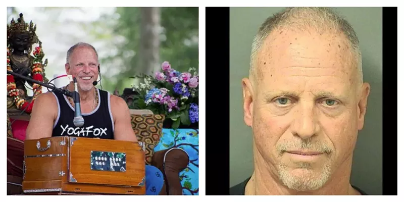 Image: Keith Fox, who attracted huge crowds as Yoga Fox, was arrested for sex with a minor.