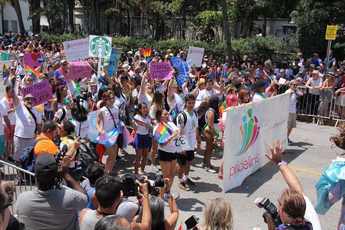 Pridelines is devoted to supporting South Florida's LGBTQ youth.