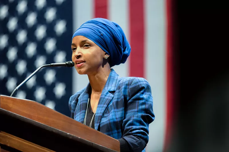 Image: Minnesota Rep. Ilhan Omar