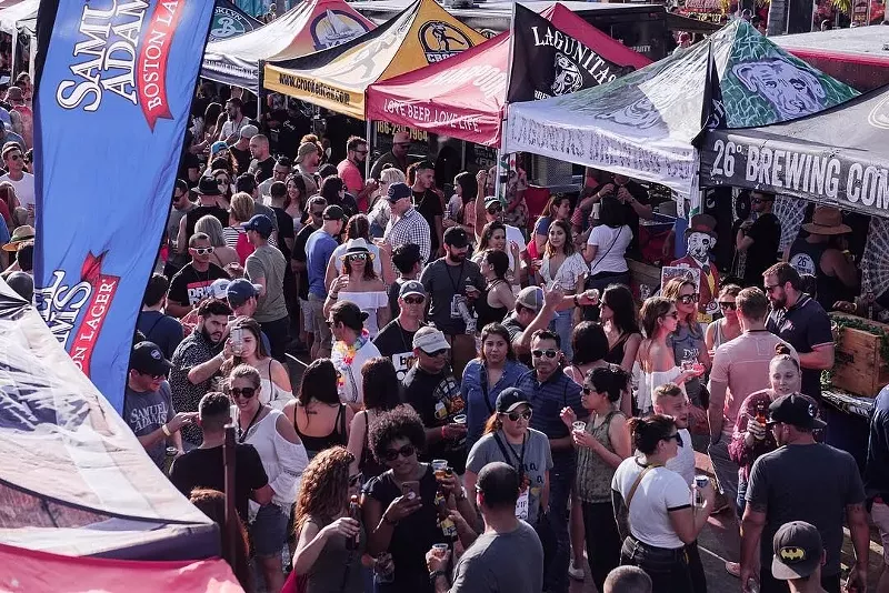 Image: Celebrate the arrival of spring at the Sprung Beer Festival.