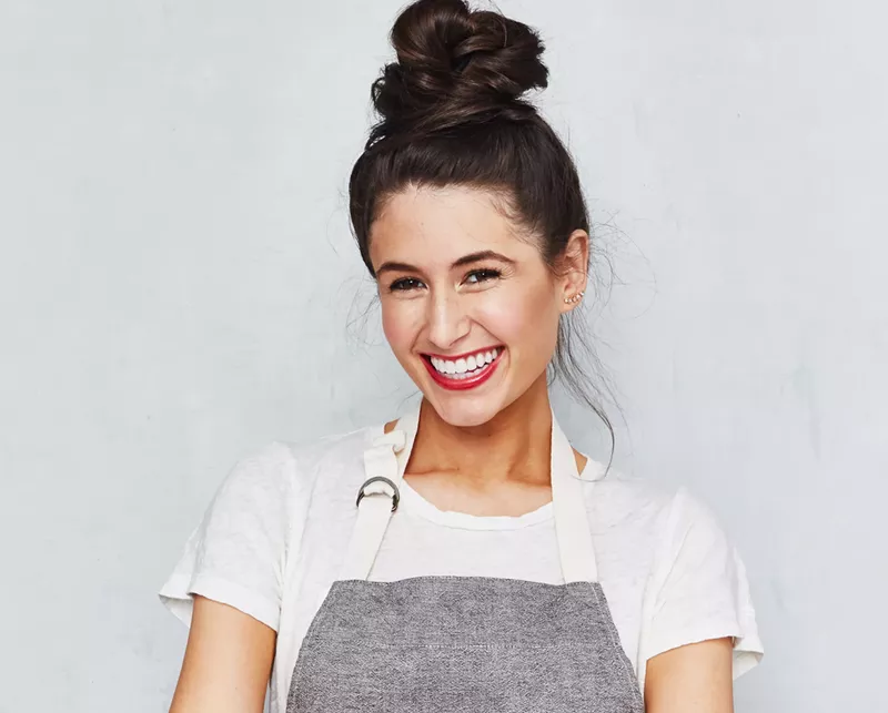 Image: Chef Chloe Coscarelli. See more photos of the food at St. Roch Market here.
