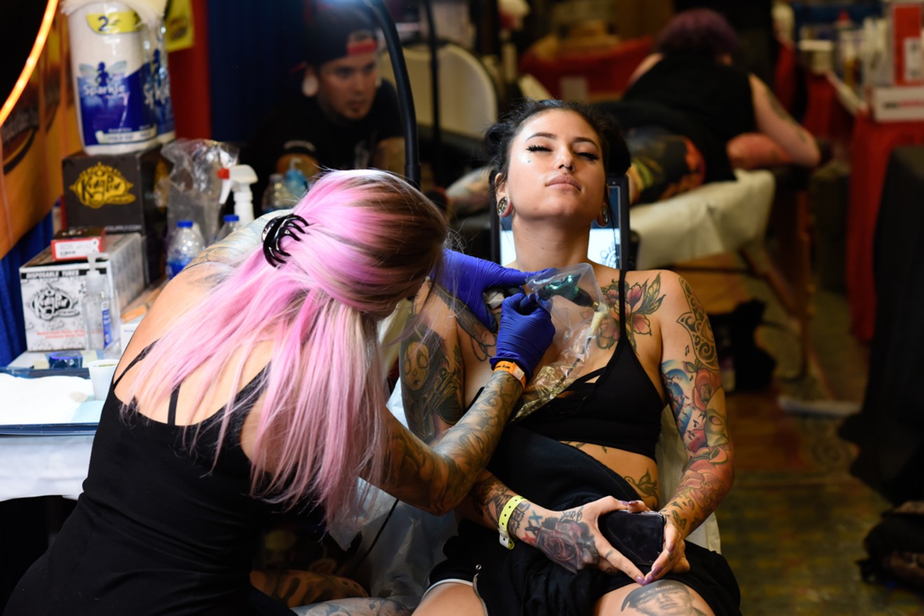 Remember what it was like to get a professional tattoo?