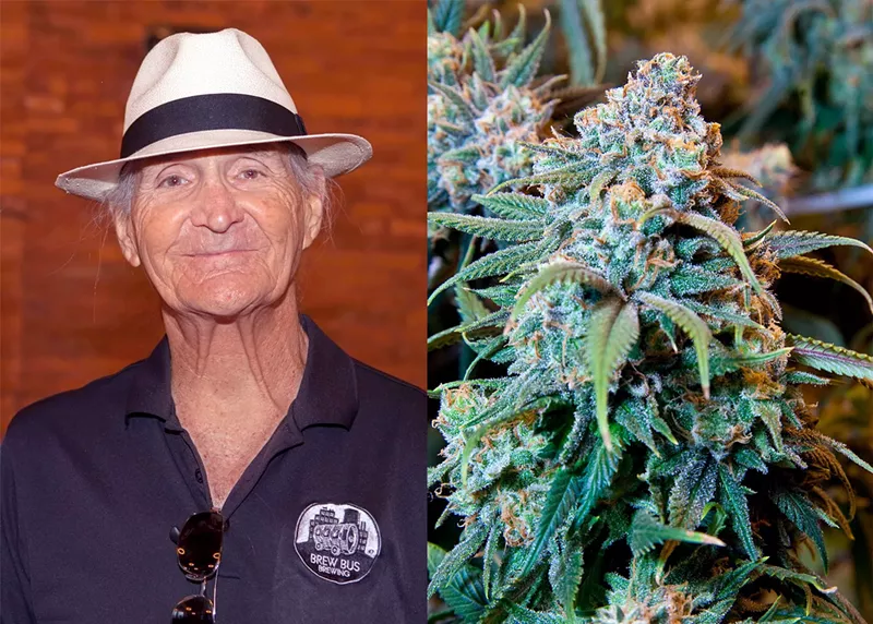 Image: Joe Redner wants to grow pot so he can juice it.