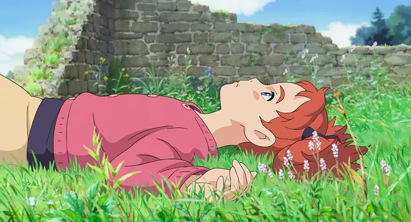 Image: In Mary and the Witch’s Flower, a young girl is whisked away to a vast castle in the clouds called Endor College, a school for witches and warlocks.