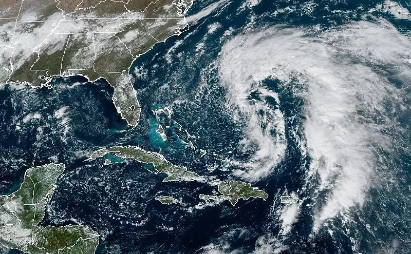 Image: Subtropical Storm Nicole Says: "We Ain't Done Yet"