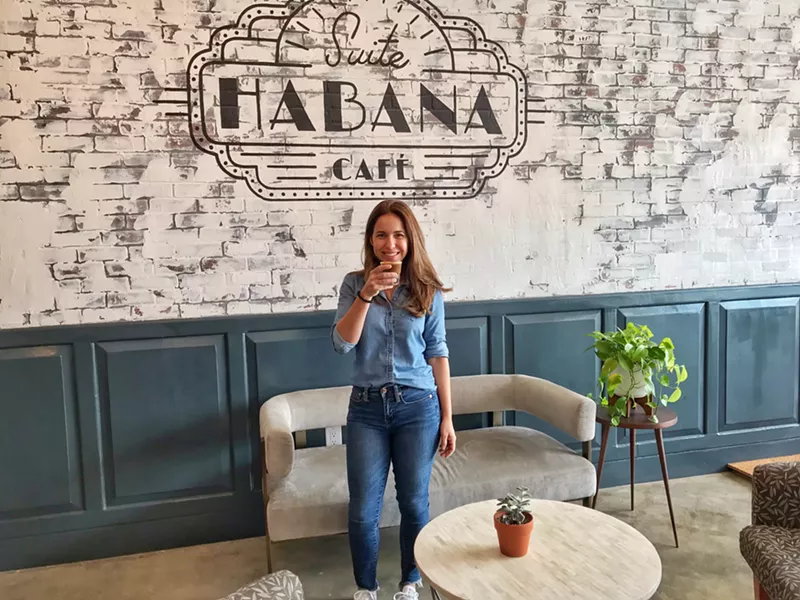 Image: Suite Habana Café owner Nayelis Delisle.