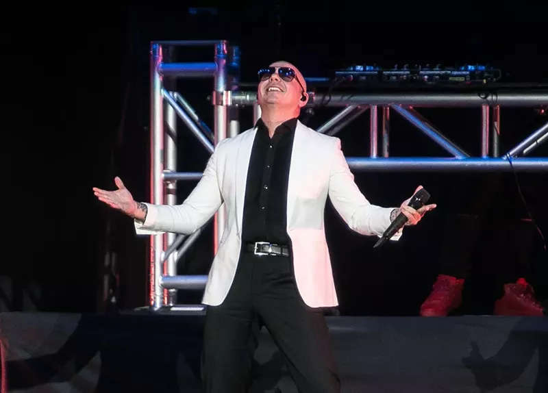 Image: Pitbull, Rick Ross, and Flo Rida should really be the headliners of this halftime show.
