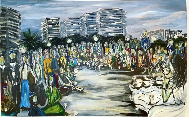 Image: Surfside Resident and Gallery Owner Oliver Sanchez Takes Champlain Anniversary to Heart