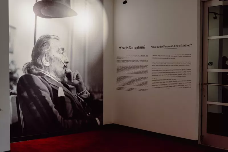 Image: The latest immersive experience looks at the work of surrealist master Salvador Dalí.