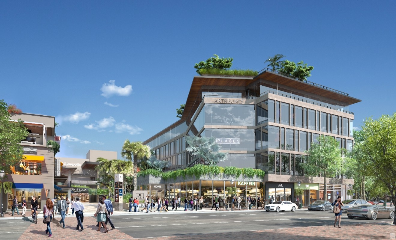 Rendering of the redeveloped CocoWalk.