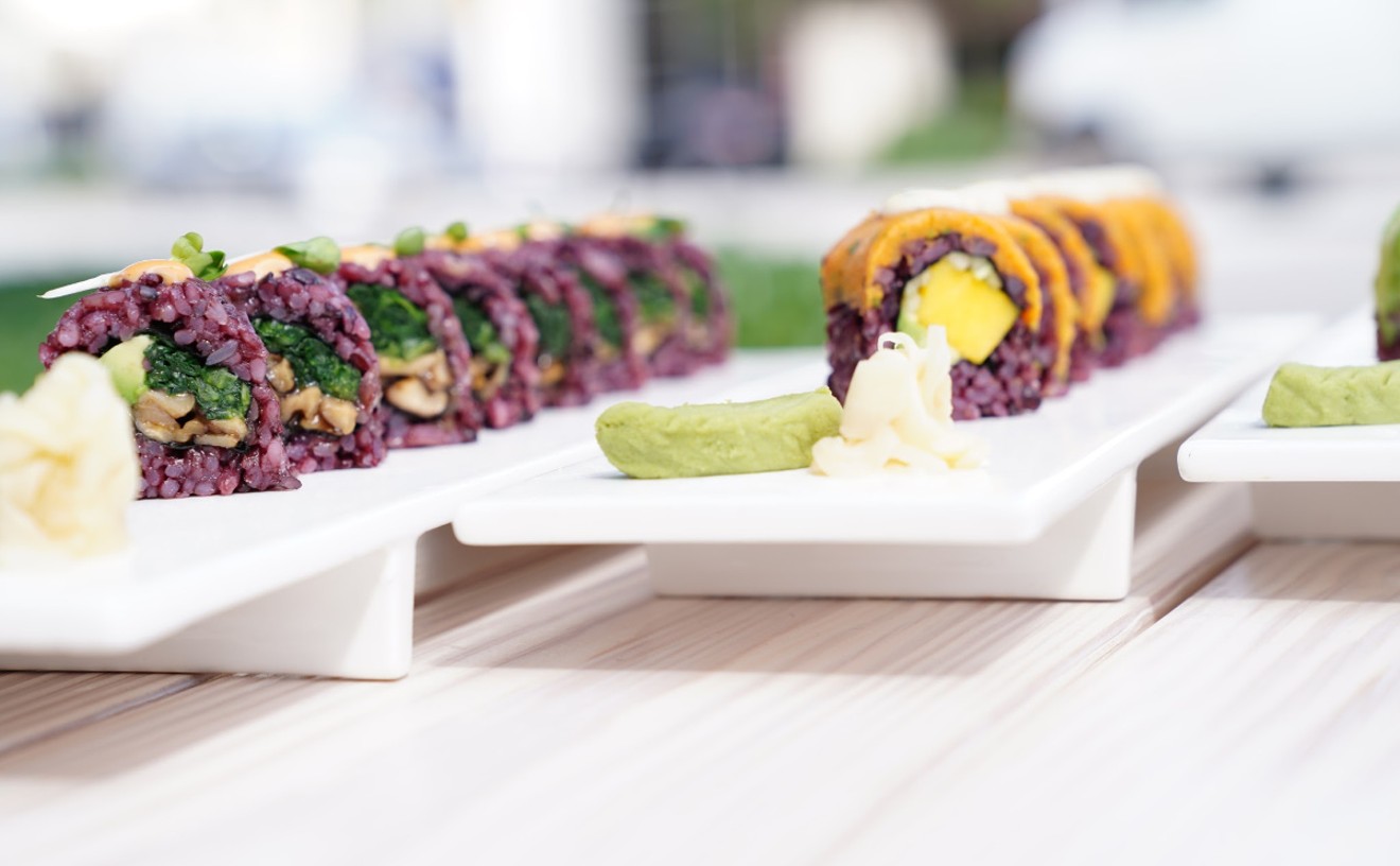 Sushi Maki Goes Vegan With Its Rainbow-Hued Kenko Rolls