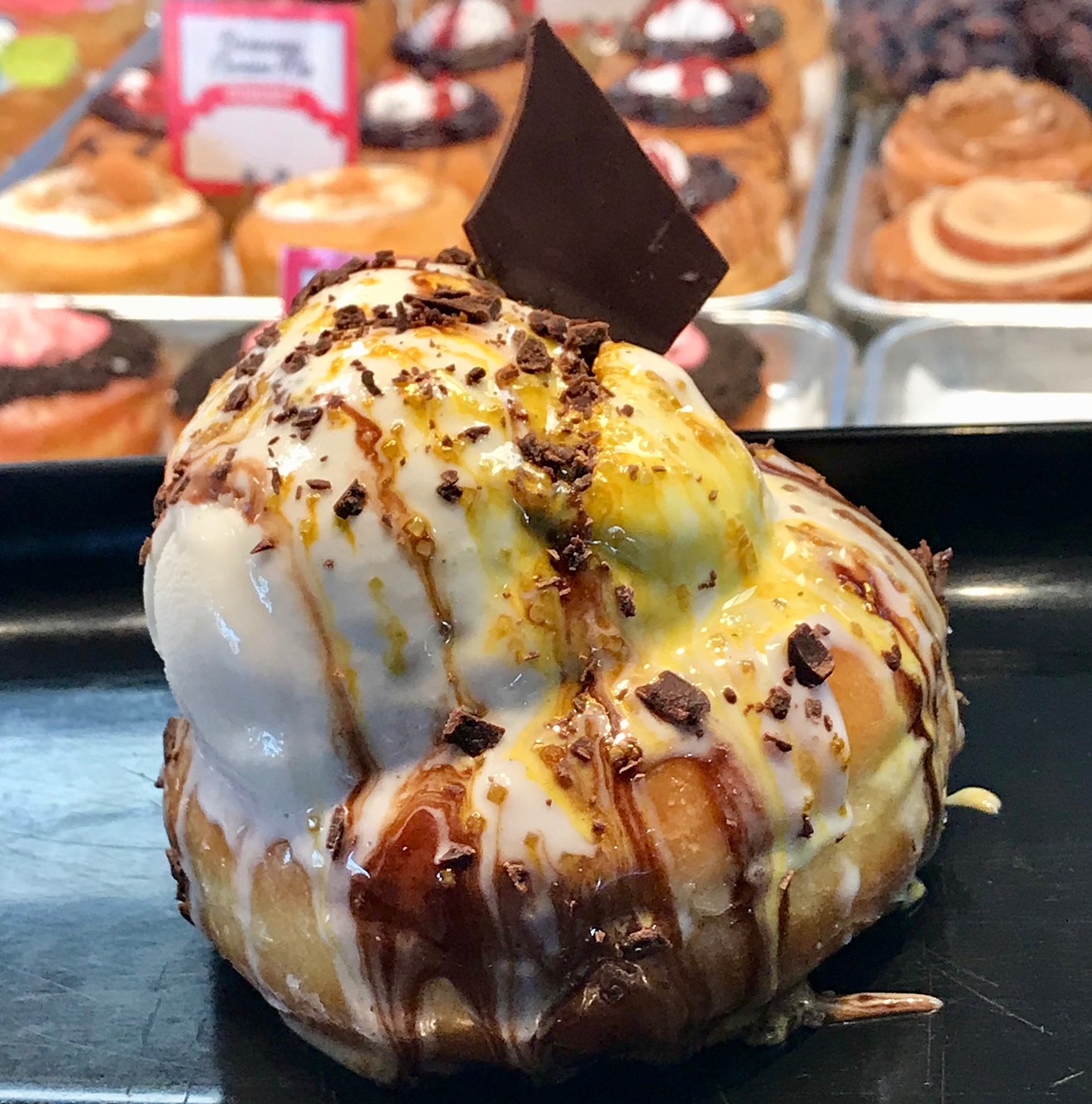Doughnut-and-ice-cream pairings are available at Mojo in Westchester.