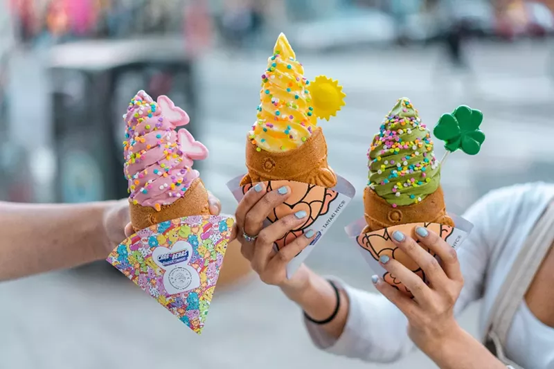 Image: Care Bears-inspired cones are coming to Miami.