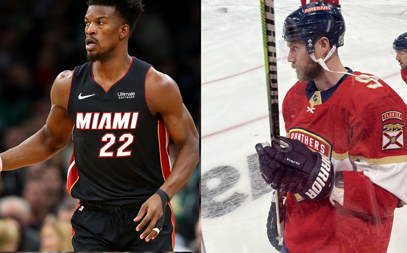 Jimmy Butler of the Miami Heat and Sam Bennett of the Florida Panthers are helping to mount 2023 playoff runs that have defied analysts who declared the teams dead on arrival.