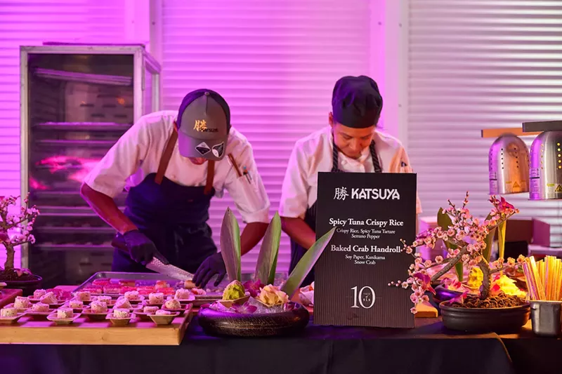 Image: Katsuya, pictured at the 2022 Taste of SLS, is back for the 2023 event in Miami.