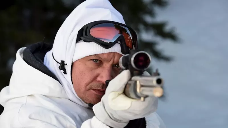 Image: Don’t call him Hawkeye: Jeremy Renner in “Wind River”