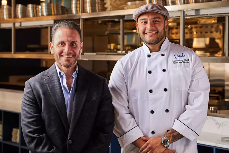 Image: Vitolo partners Rob Crosoli and Anthony Vitolo in Fort Lauderdale Beach
