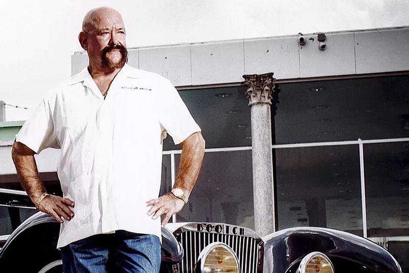 Image: Classic-car dealer Ted Vernon starred for four seasons on the Discovery Channel's South Beach Classics.