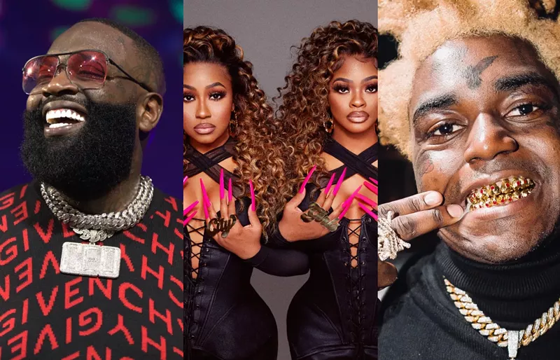 Image: Rick Ross, City Girls, and Kodak Black