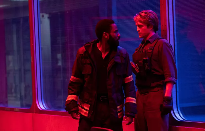 Image: John David Washington and Robert Pattinson in Tenet.