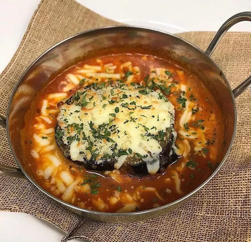 Image: Eggplant parmigiana