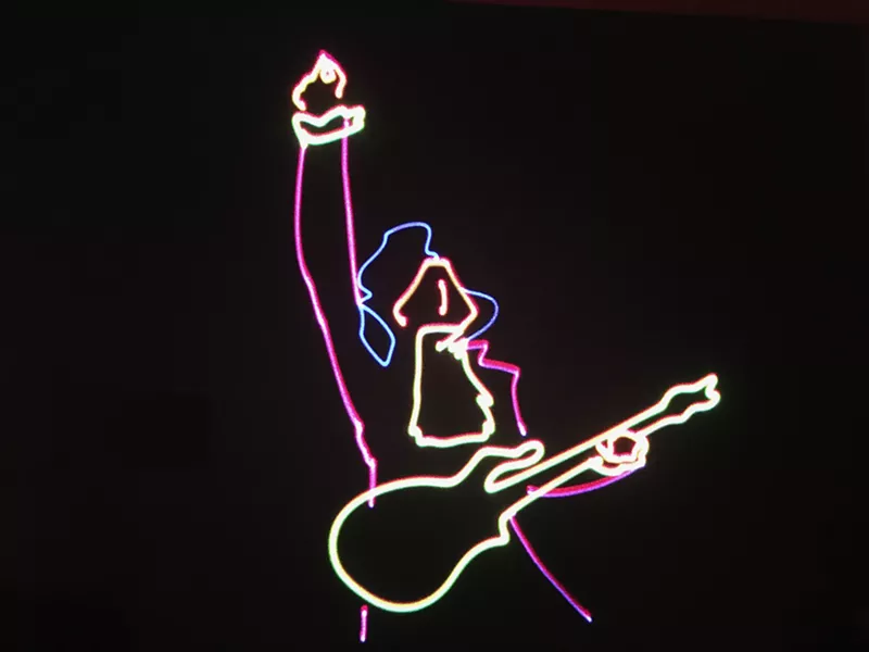 Image: A Prince-themed laser show debuts at the Frost Museum of Science: See Thursday.