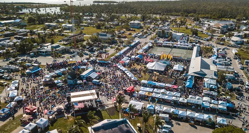 Image: The Everglades Seafood Festival returns to Everglades City for its 53rd year.