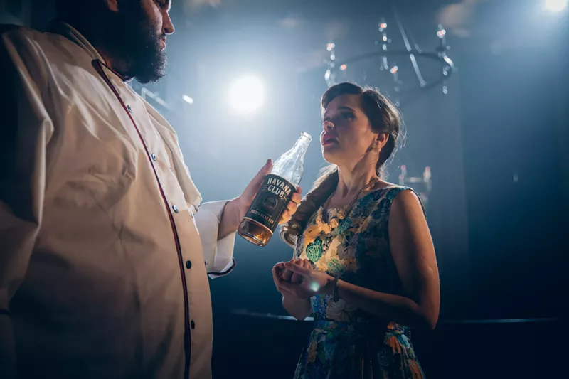 Image: Bertha Leal plays young Amparo Arechabala, family to the founders of the real Havana Club Rum.