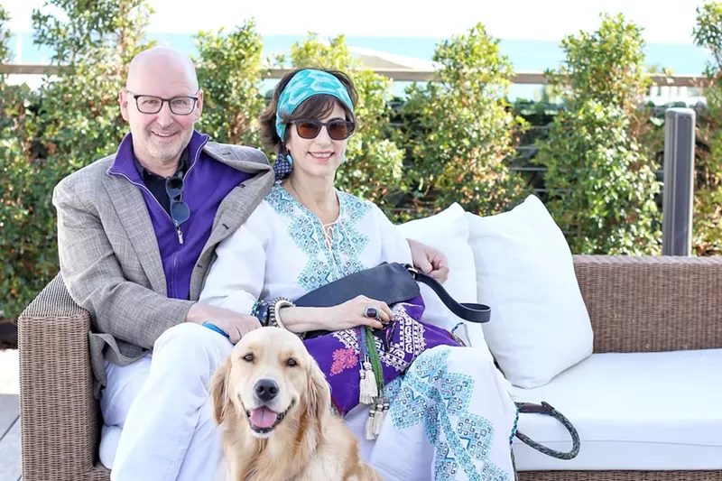 Image: Husband-and-wife owners Jonathan Plutzik and Lesley Goldwasser.