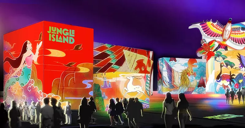 Image: Luminosa Festival of Lights brings stunning displays to Jungle Island beginning in October.