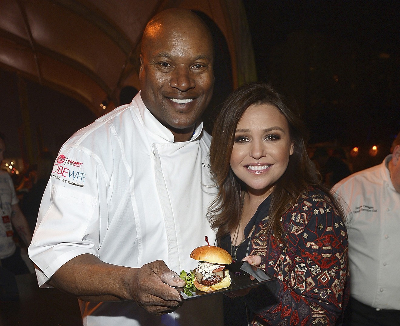 Chef Bo and Burger Bash host Rachael Ray