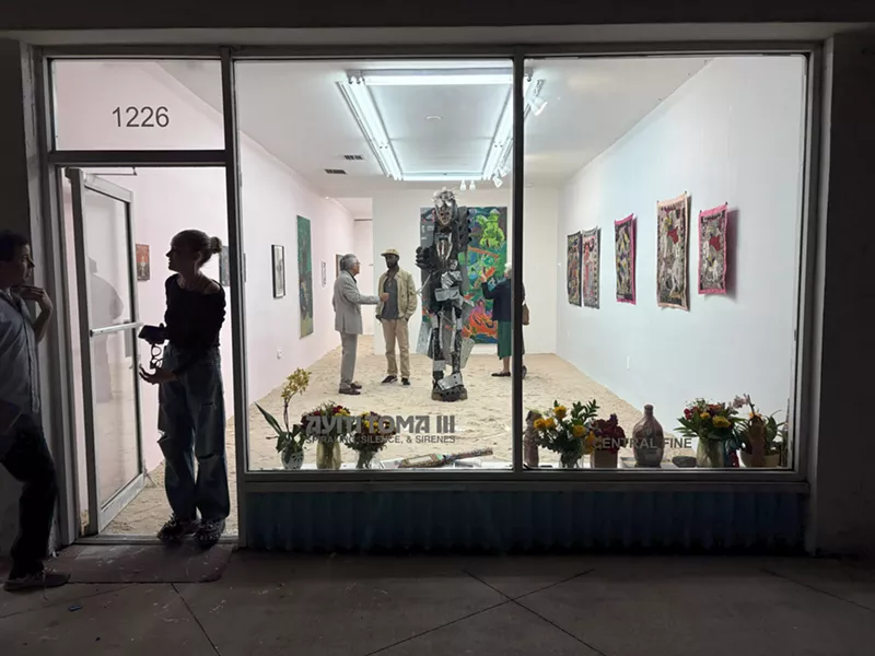 Image: outside view of art gallery