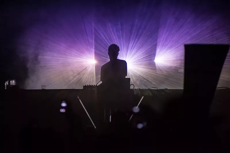 Image: Nicolas Jaar at III Points 2015