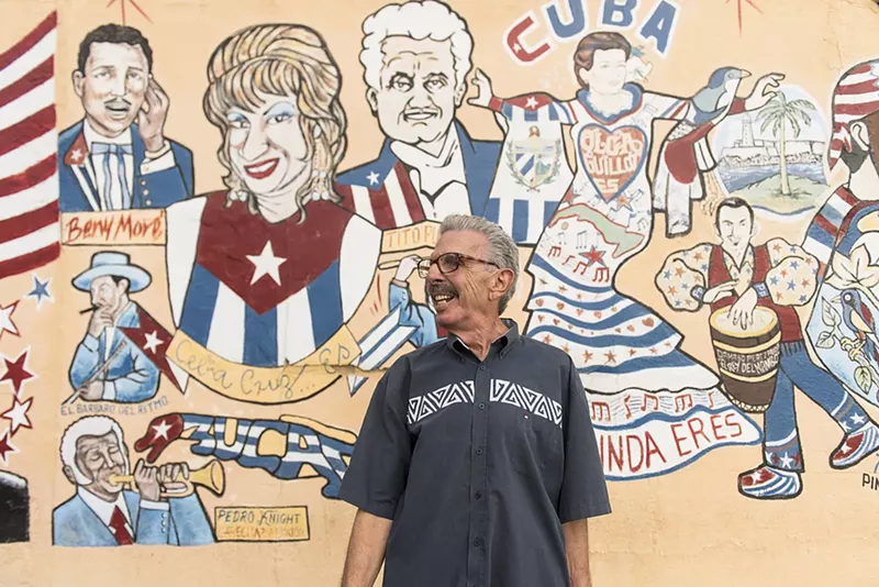 Image: The murals along Calle Ocho are excellent photo backdrops.