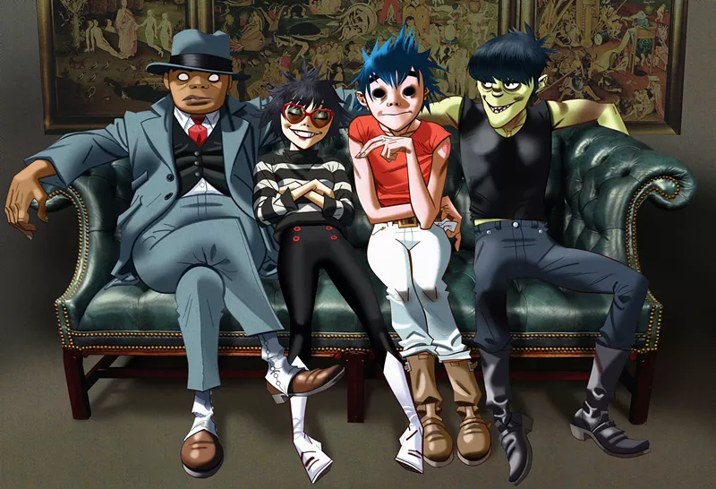 Image: Friday: Gorillaz at III Points.