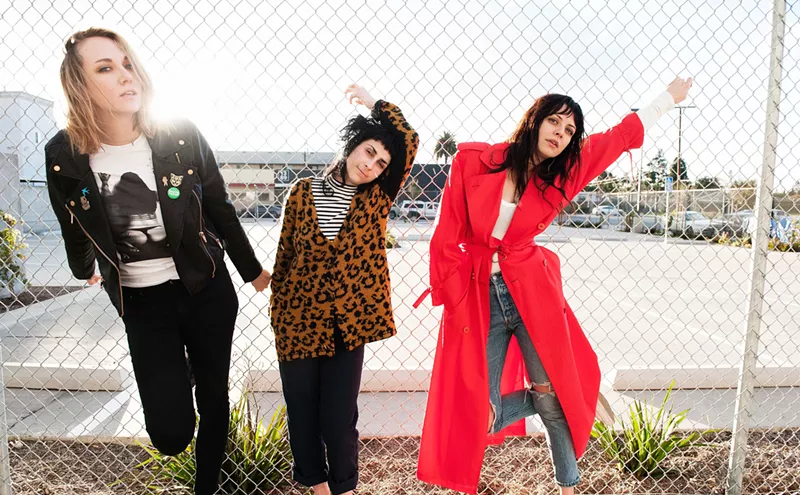 Image: The Coathangers Don't Mince Words on "F the NRA"