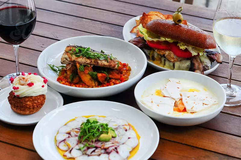 Image: food on plates