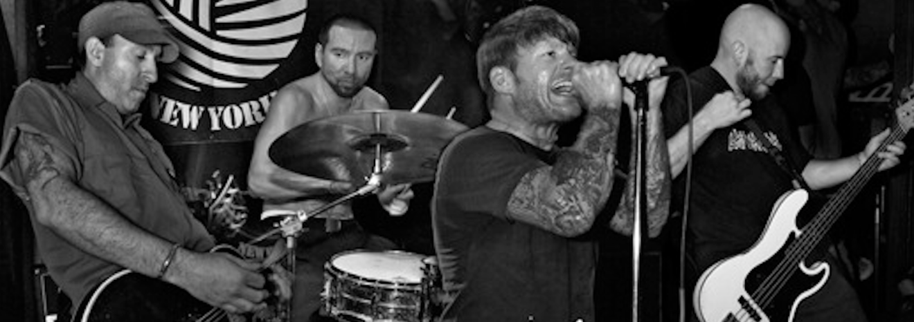 2018 Cro-Mags featuring returning drummer Maxwell "Mackie" Jayson.